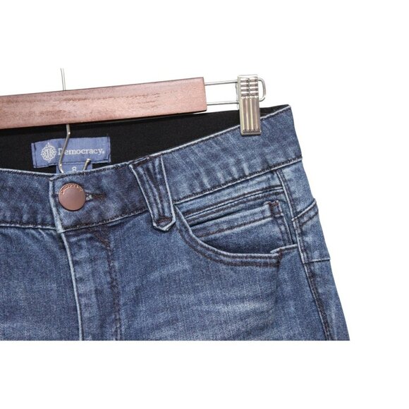 Democracy Ab Solution Jeans Size 8 Stretch Denim Slimming Comfort Skinny Ankle - Picture 6 of 12